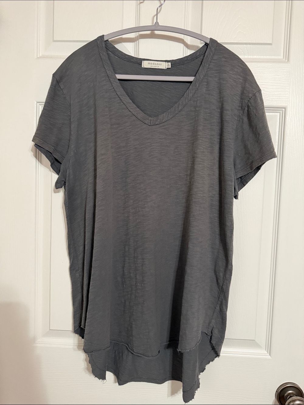 Mododoc Slate Gray Short Sleeve Tee